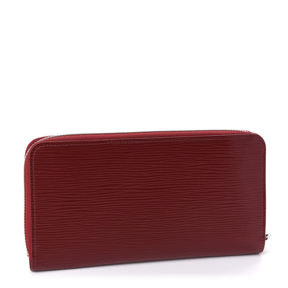 Louis Vuitton Epi Zippy Wallet Rubis 3 of 9