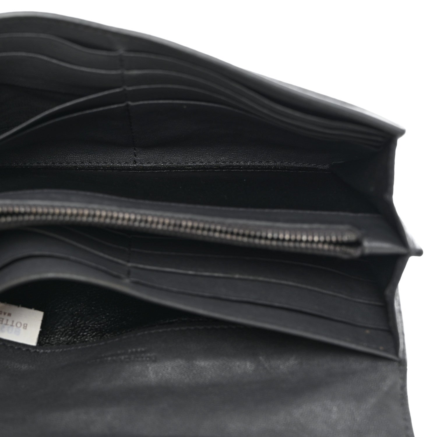 Bottega Veneta Nappa Intrecciato Continental Flap Wallet Ferro Gray 4 of 12