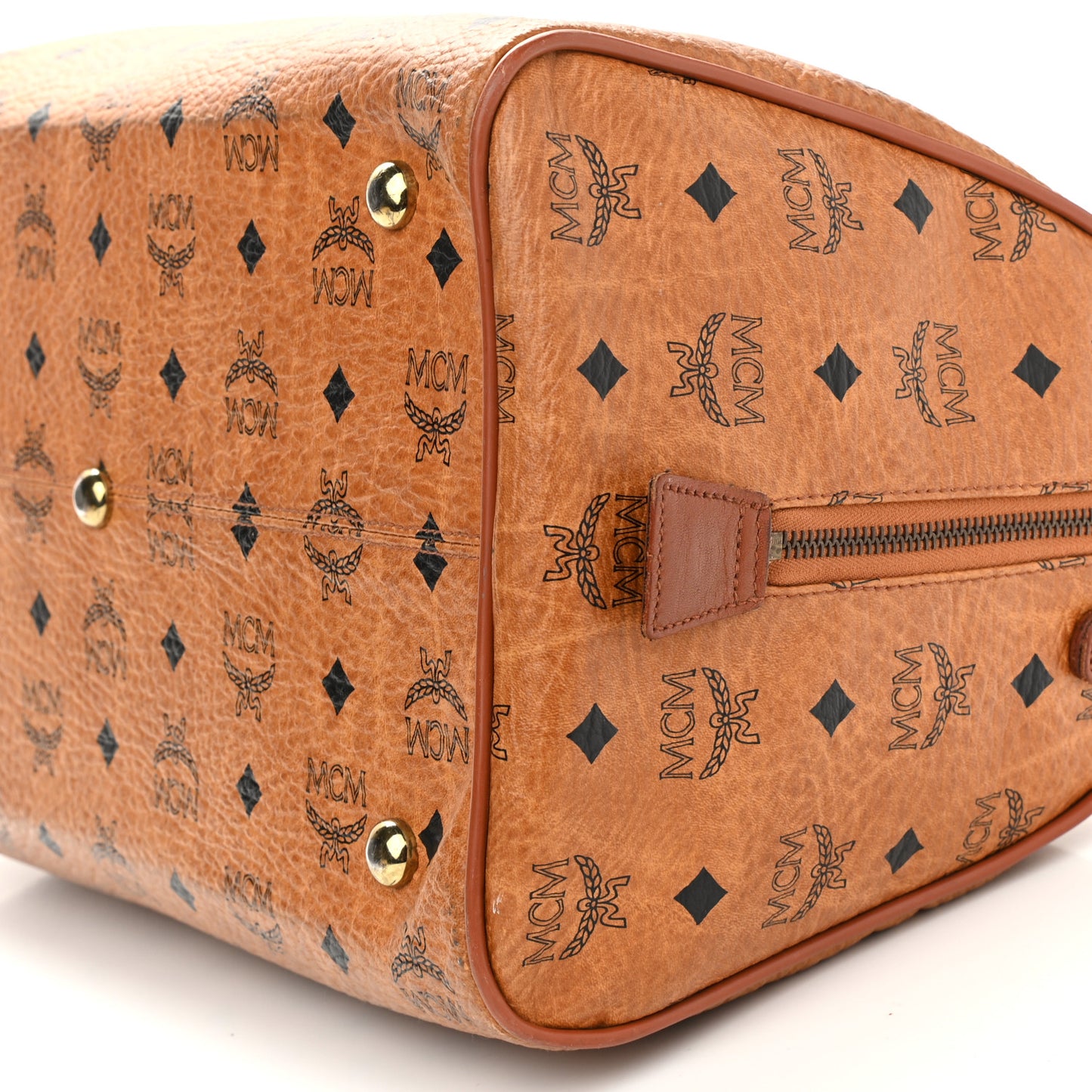 Visetos Essential Boston Bag Cognac
