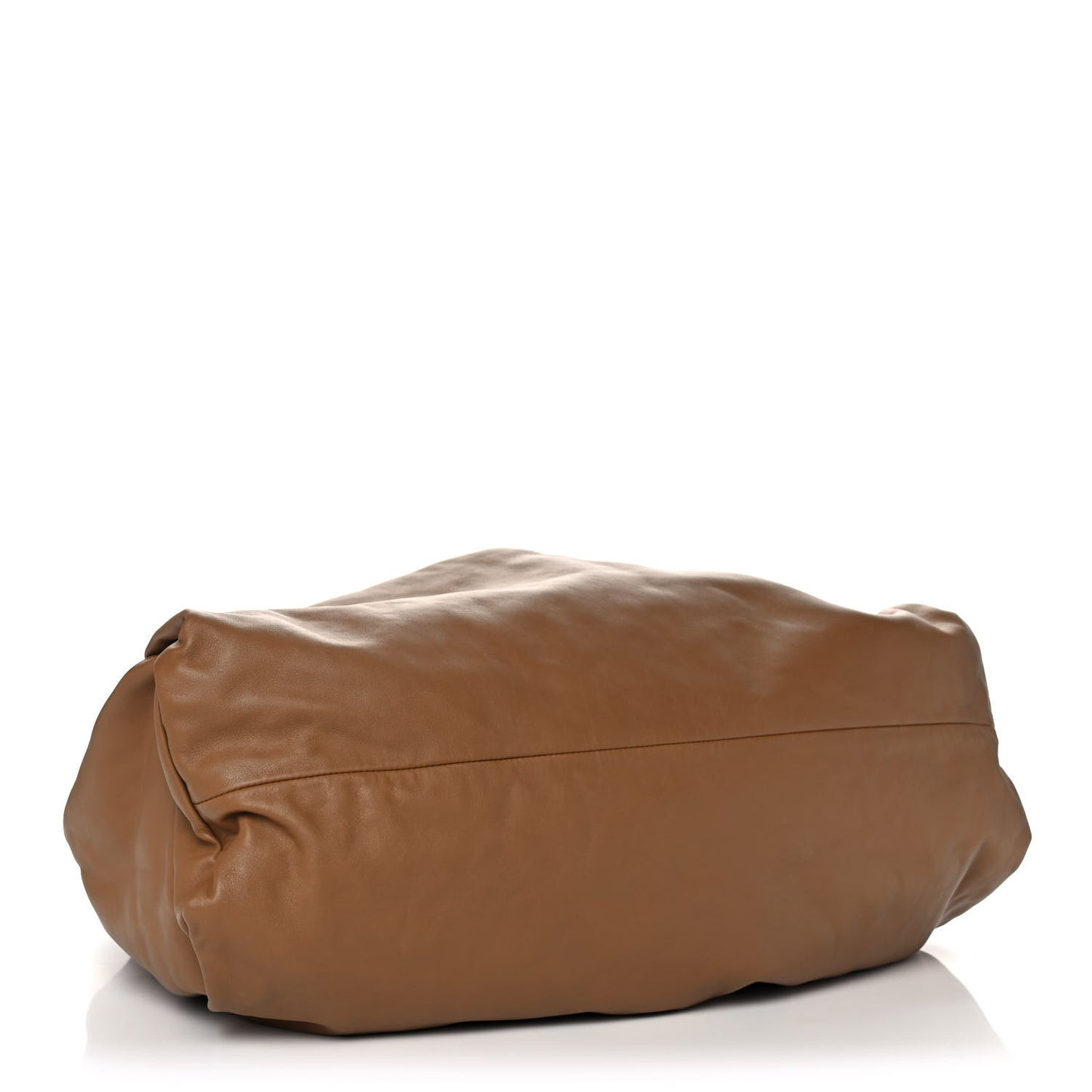 Smooth Butter Calfskin Large The Shoulder Pouch Cammello