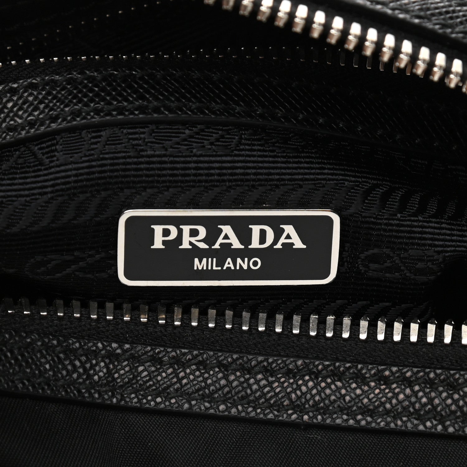 Prada Nylon Saffiano Re-Edition 2005 Top Handle Crossbody Bag Black 6 of 8