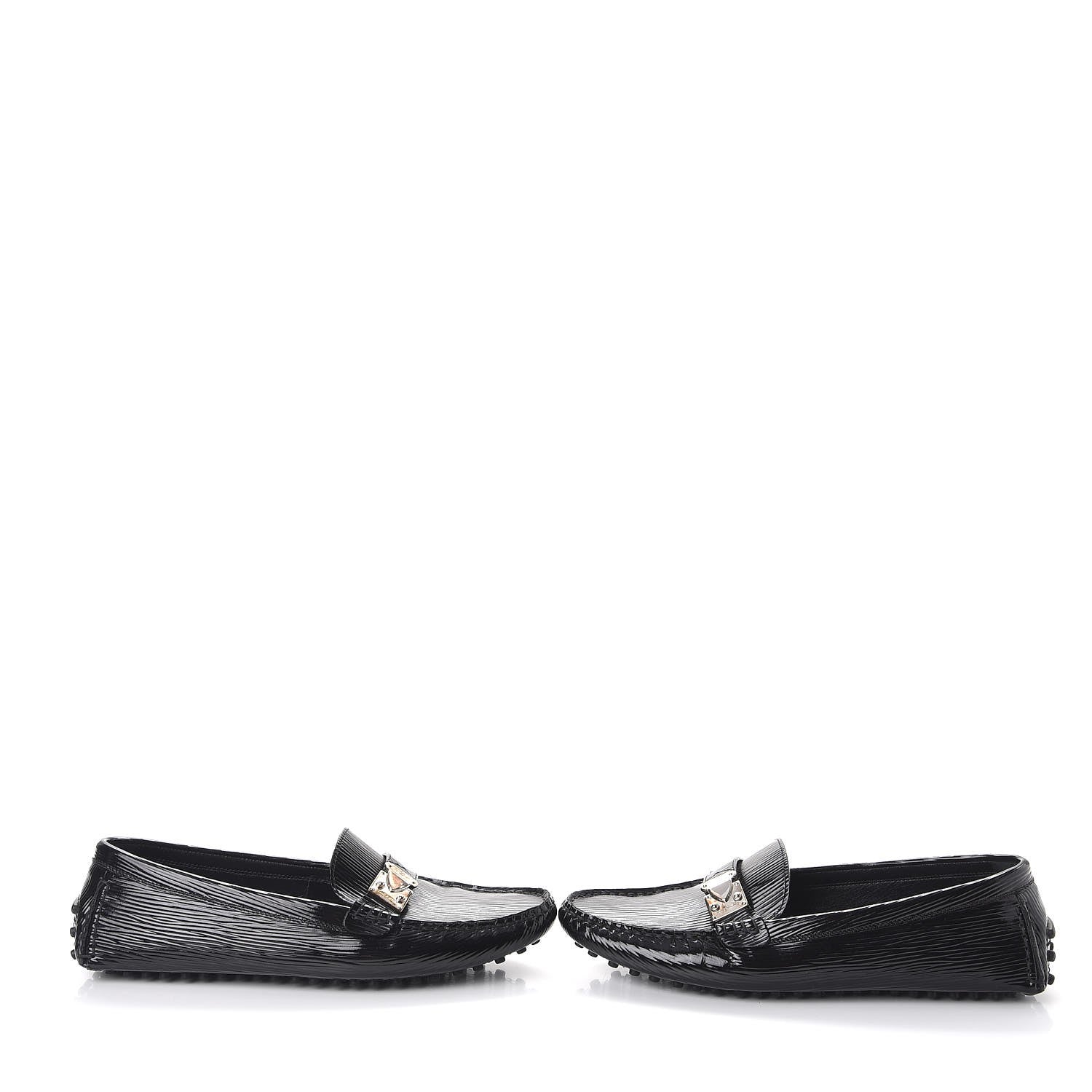 Louis Vuitton Electric Epi Driving Loafers 37 Black 6 of 12
