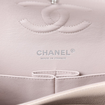 Chanel Caviar Quilted Medium Double Flap Light Pink 5 of 10