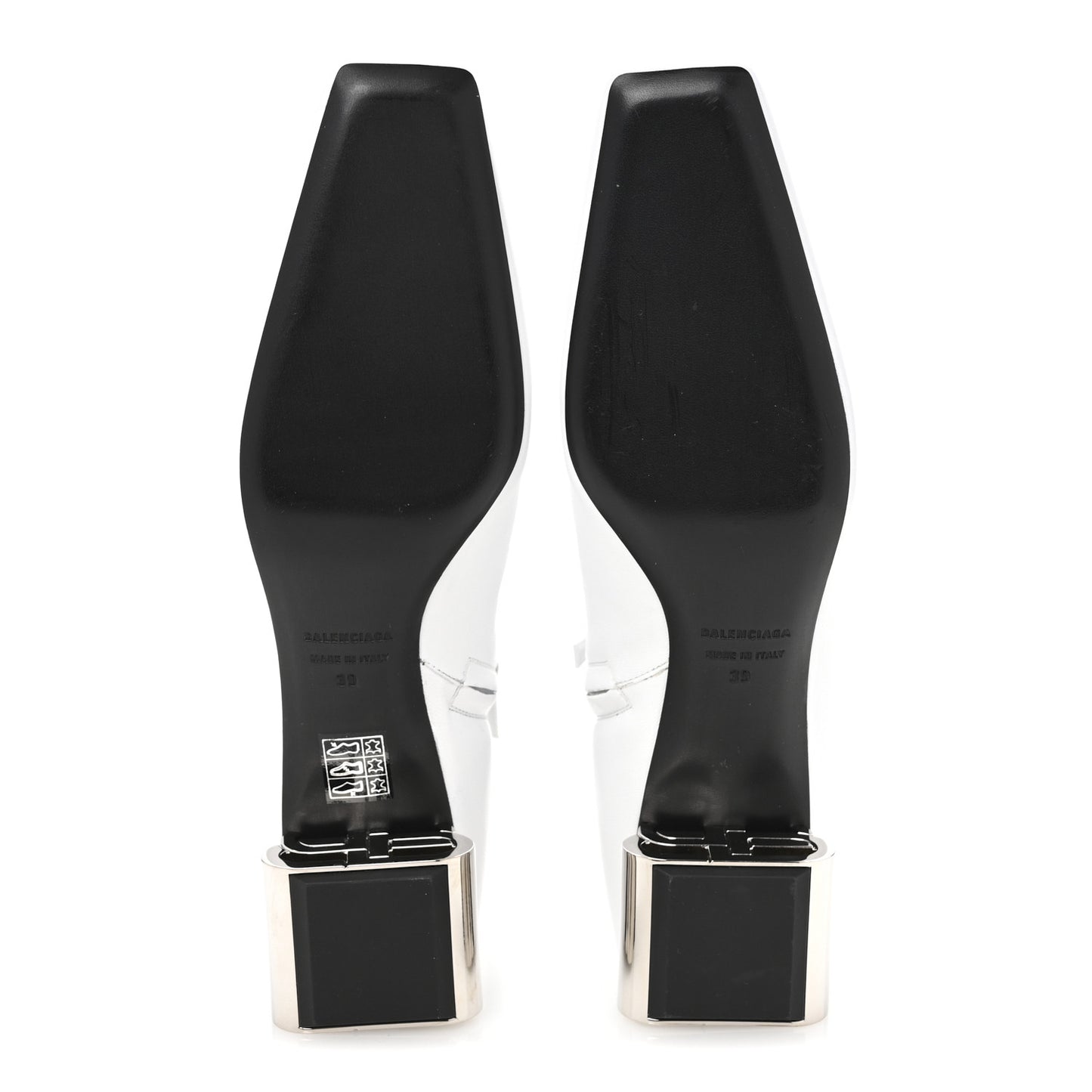 Sheepskin Typo Ankle Booties 39 White