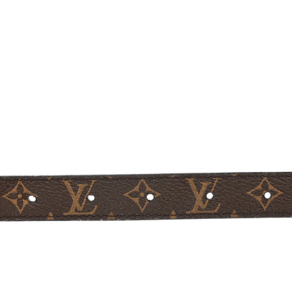 Louis Vuitton Calfskin Monogram 20mm LV Iconic Reversible Belt 75 30 Black 4 of 4