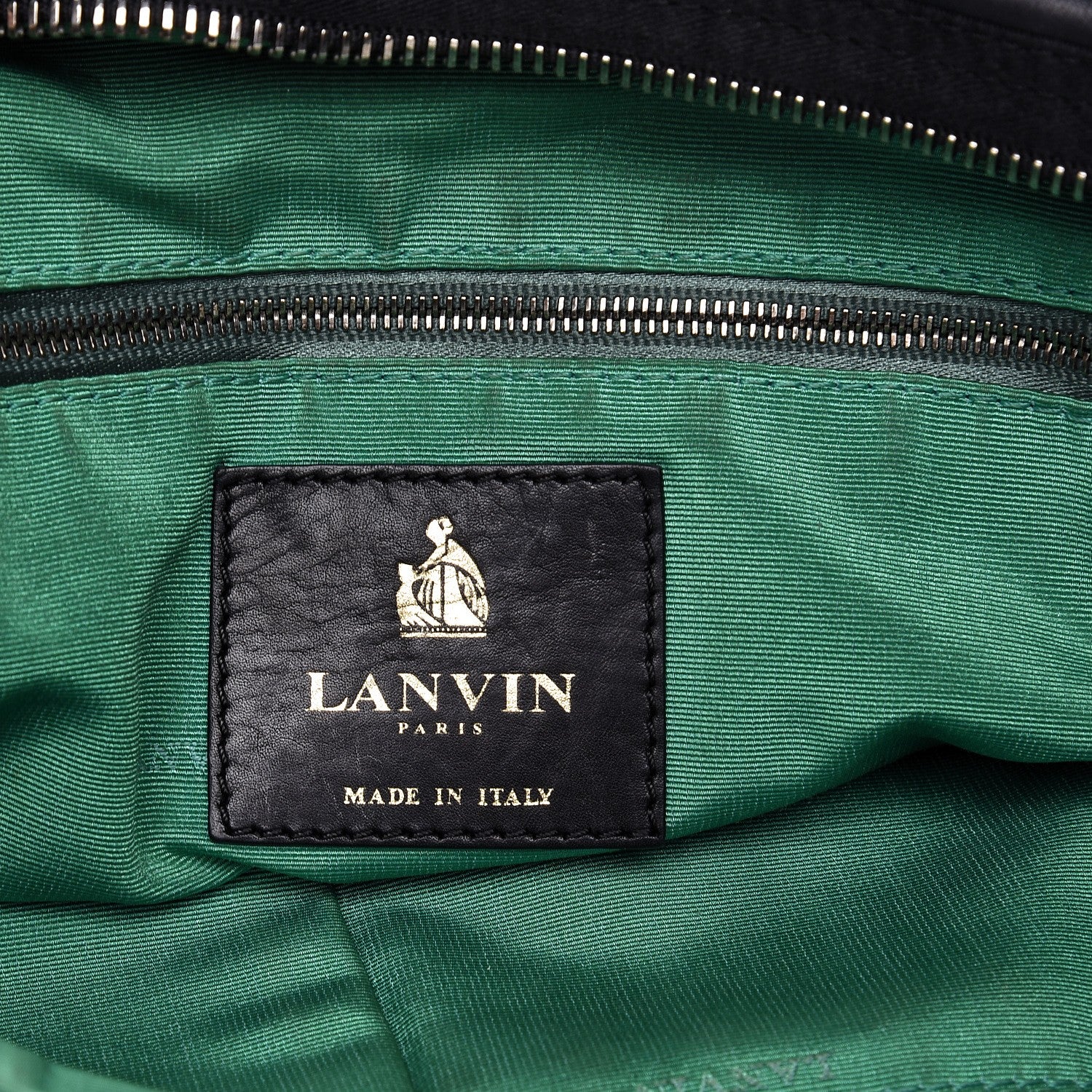 Lanvin Lambskin Quilted Medium Amalia Shoulder Bag Black 8 of 19