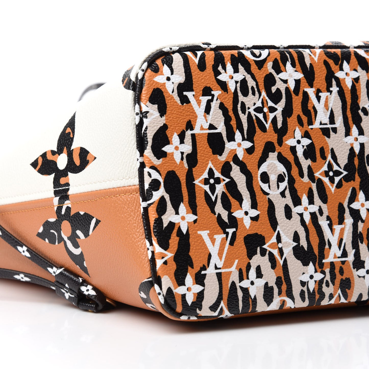 Monogram Giant Jungle Neverfull MM Ivory