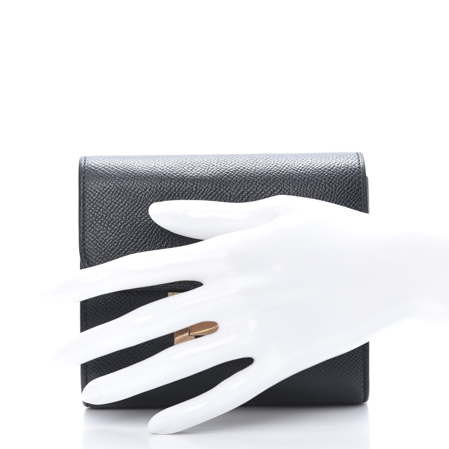 Hermes Epsom Constance Short Wallet Black 2 of 10