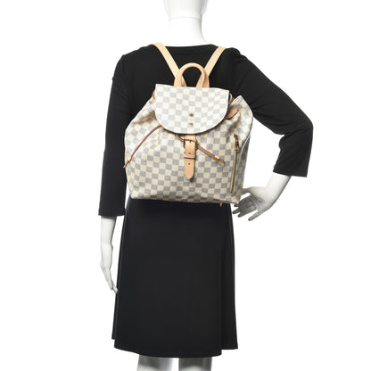 Louis Vuitton Damier Azur Sperone Backpack 2 of 12