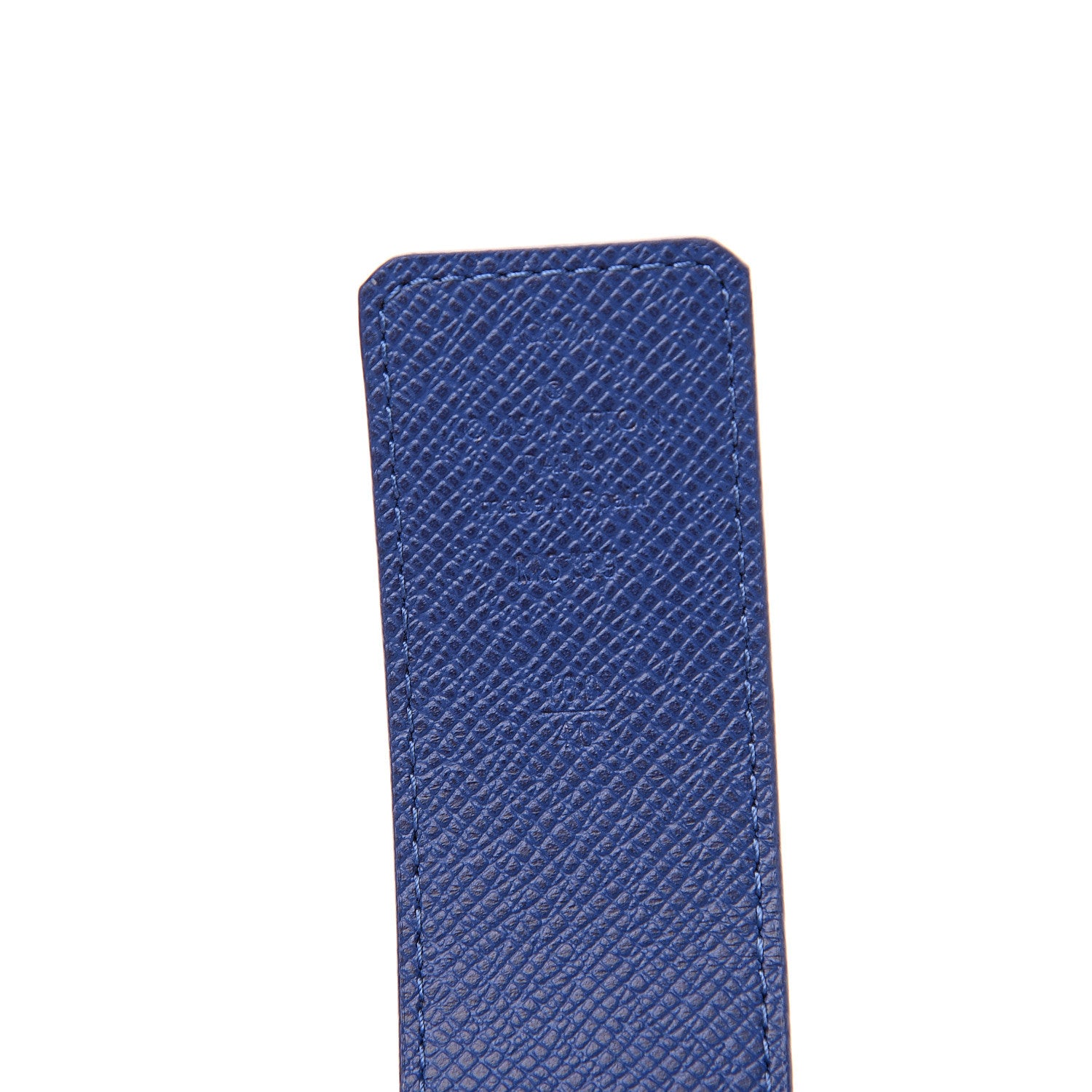 Louis Vuitton Calfskin Monogram 40mm LV Initiales Reversible Belt 100 40 Cobalt 4 of 5