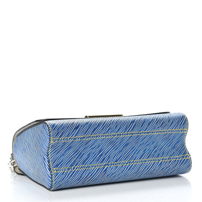 Louis Vuitton Epi Twist Shoulder Bag MM Denim Light 4 of 10