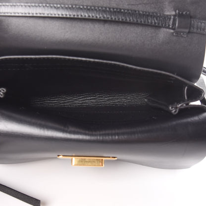 Valentino Garavani Smooth Calfskin Small VRing Crossbody Bag Black 5 of 12