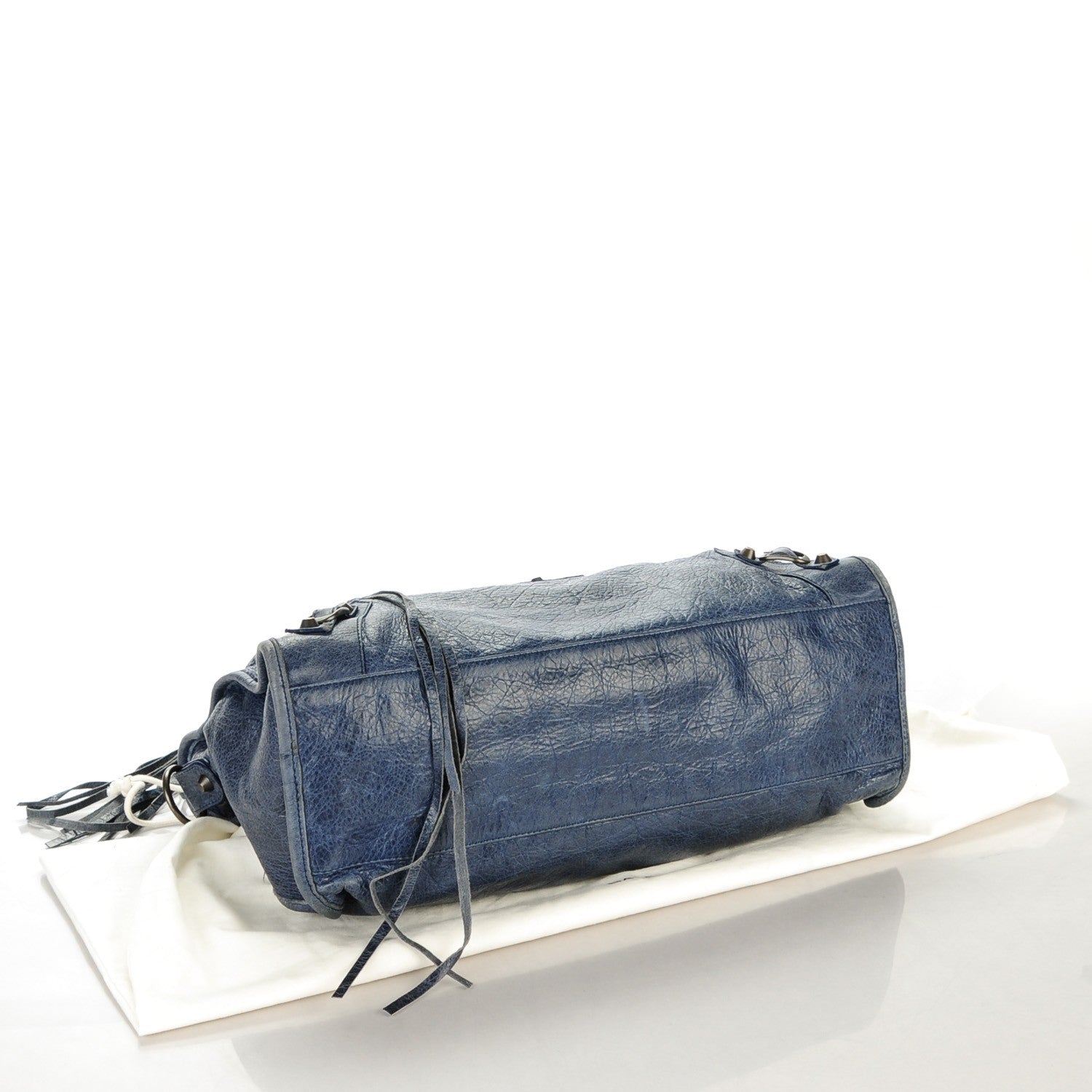 Balenciaga Agneau Classic Hardware City Bleu Roi 4 of 8