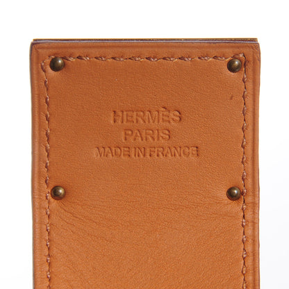 Hermes Natural Barenia Kelly Dog Bracelet 9 of 41