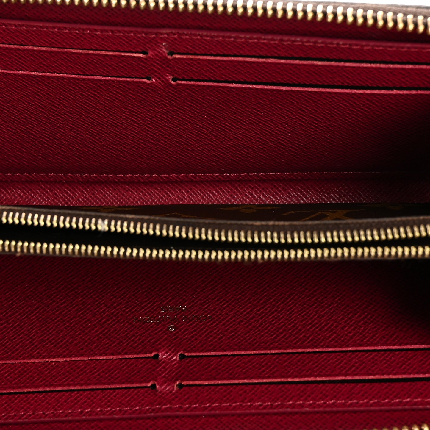 Monogram Clemence Wallet Fuchsia