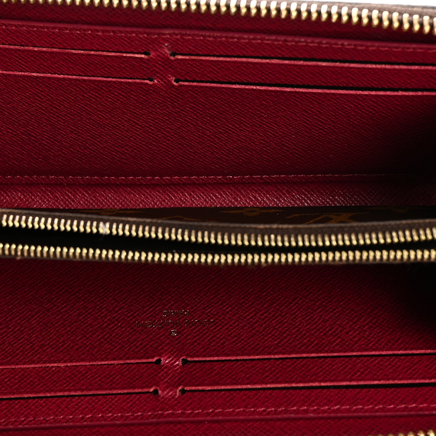 Louis Vuitton Monogram Clemence Wallet Fuchsia 5 of 10