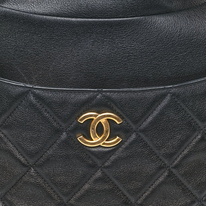 Chanel Calfskin Quilted Close To Me Hobo Black 9 of 11
