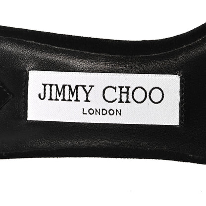 Jimmy Choo Crystal Skye 70 Mules 36 Black 7 of 7