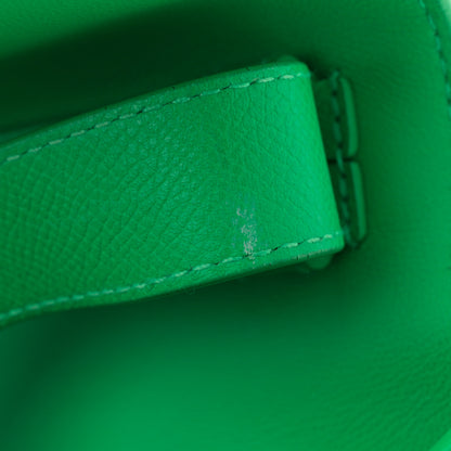 Balenciaga Grained Calfskin XS Downtown Shoulder Bag Vivid Green 12 of 16