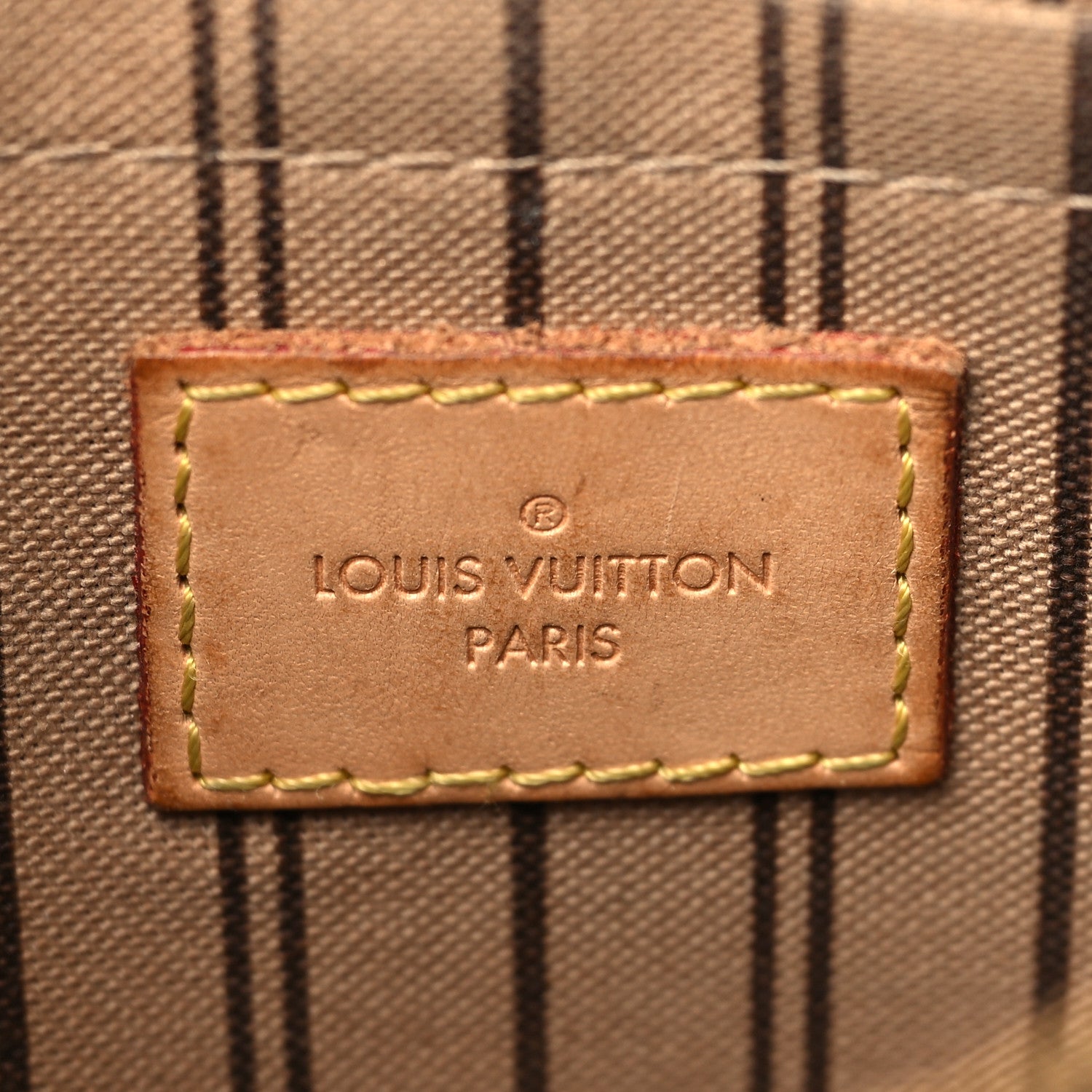 Louis Vuitton Monogram Neverfull MM GM Pochette 6 of 12