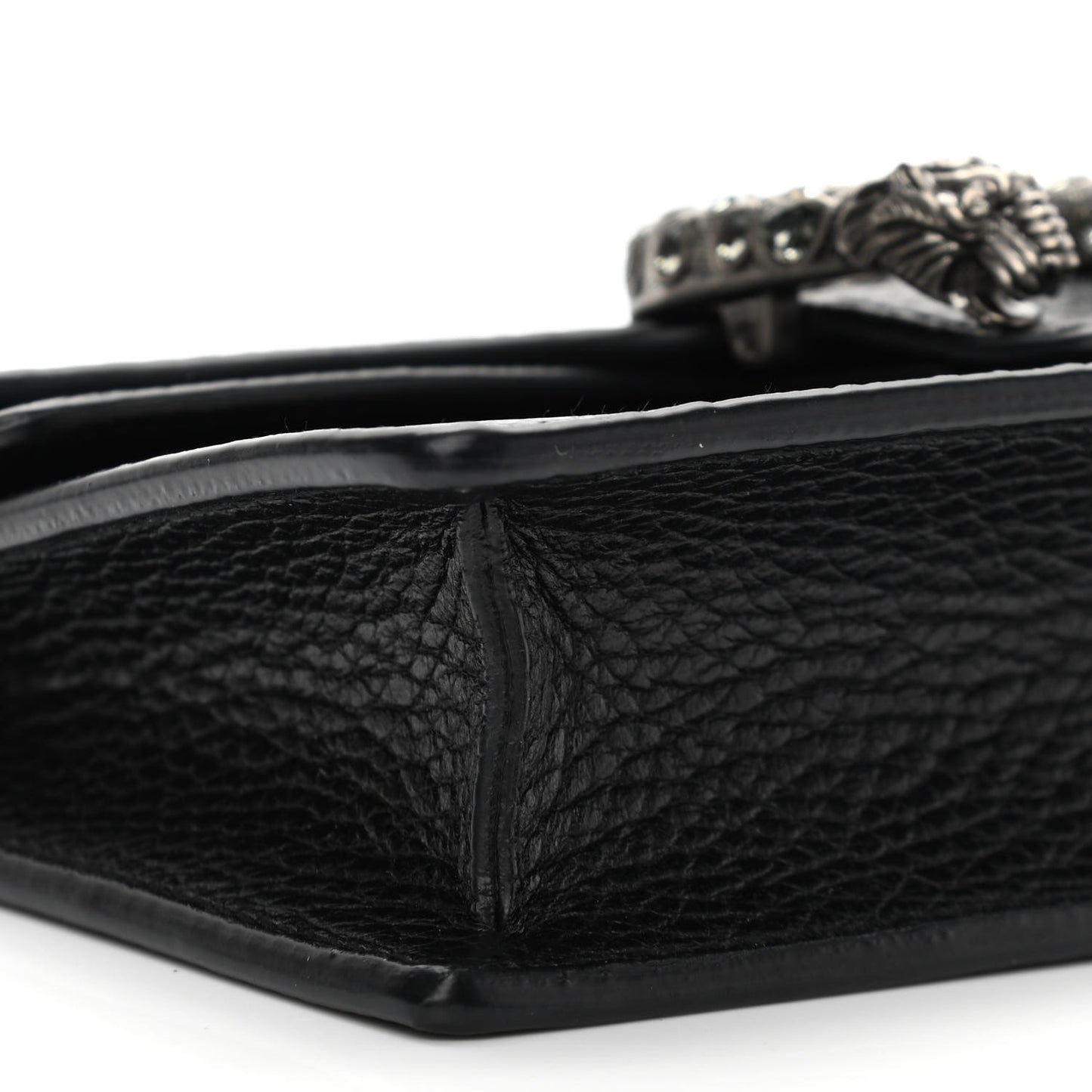 Calfskin Super Mini Dionysus Shoulder Bag Black