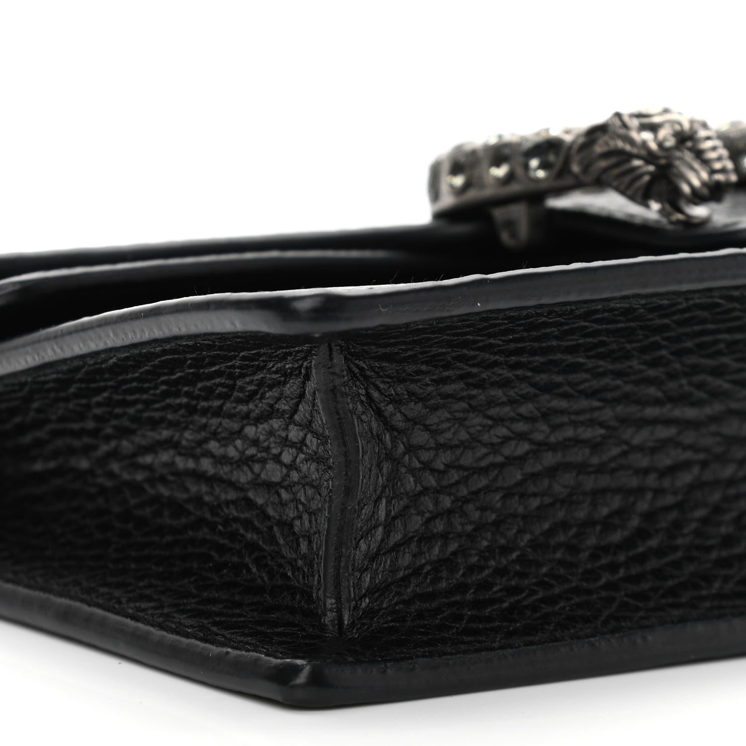 Gucci Calfskin Super Mini Dionysus Shoulder Bag Black 5 of 10