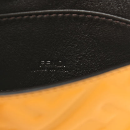 Fendi Nappa Matisse FF Embossed Nano Baguette Charm Zucca 6 of 11