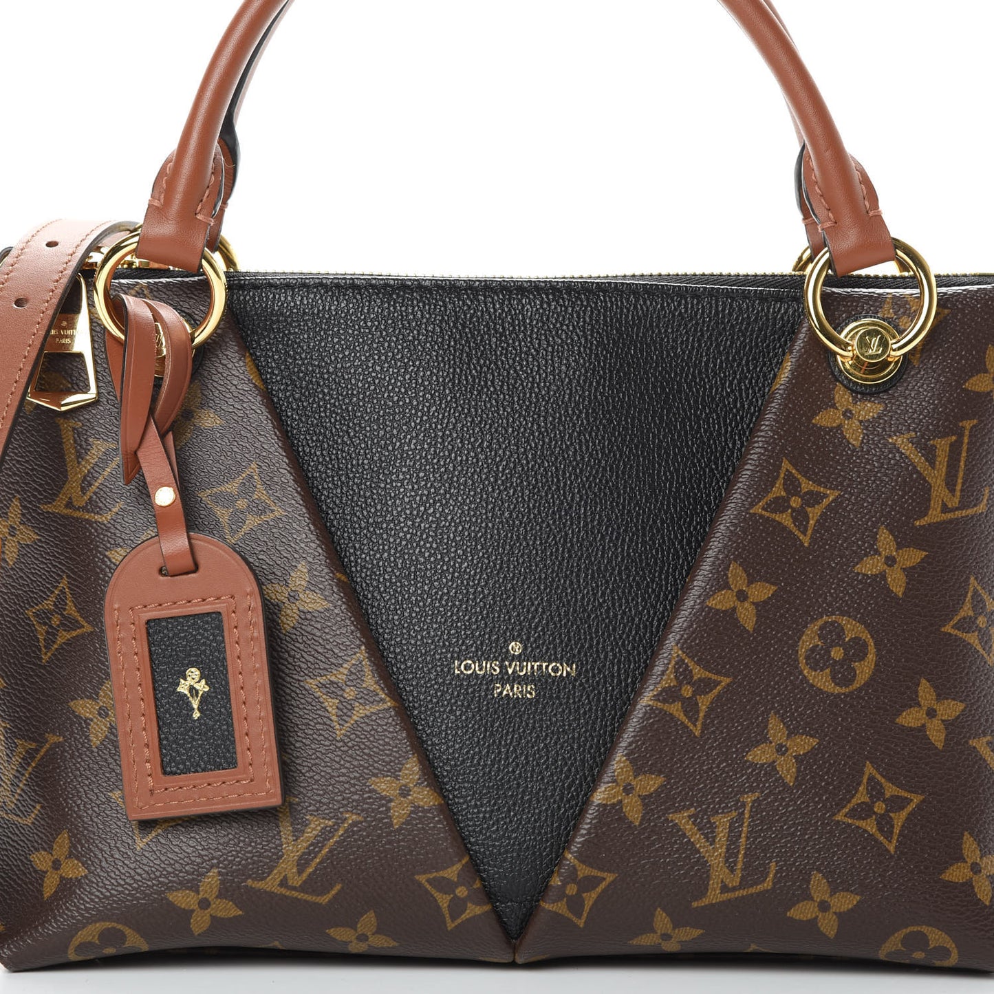 Monogram V Tote BB Black