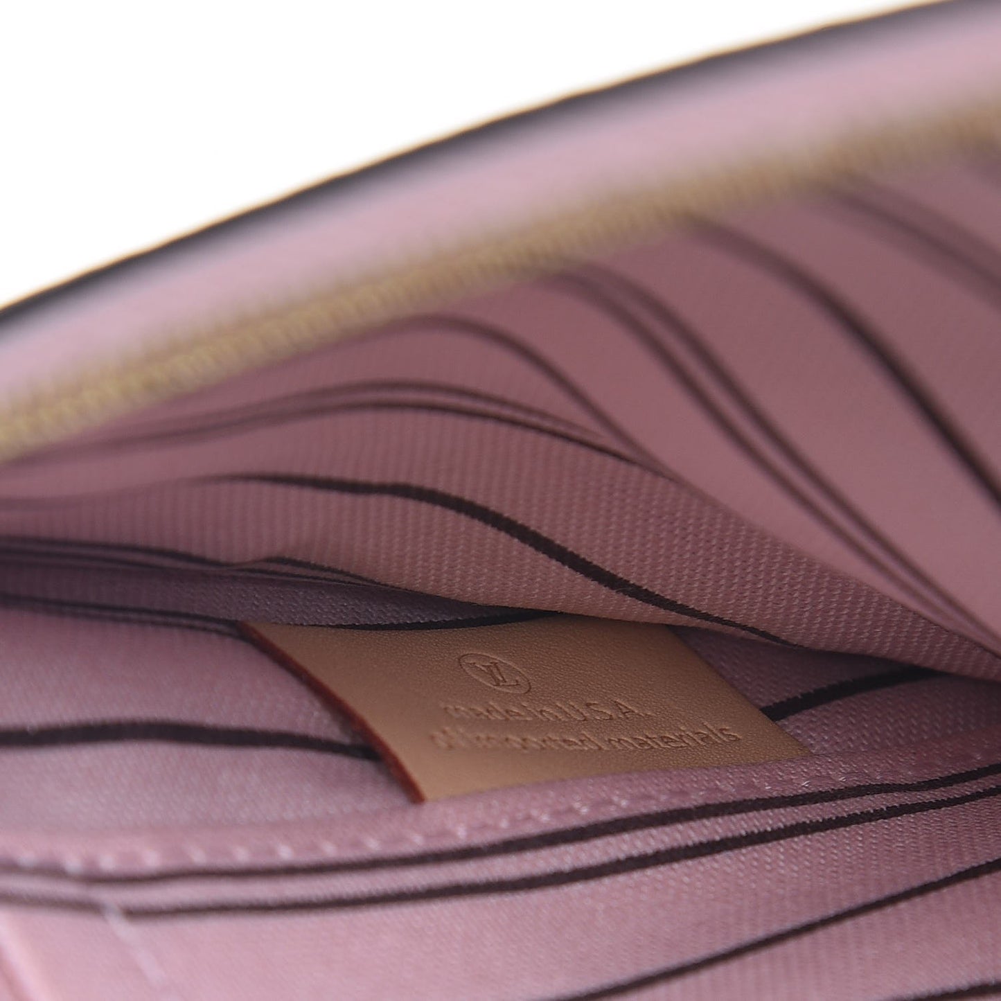 Monogram Neverfull MM GM Pochette Rose Ballerine