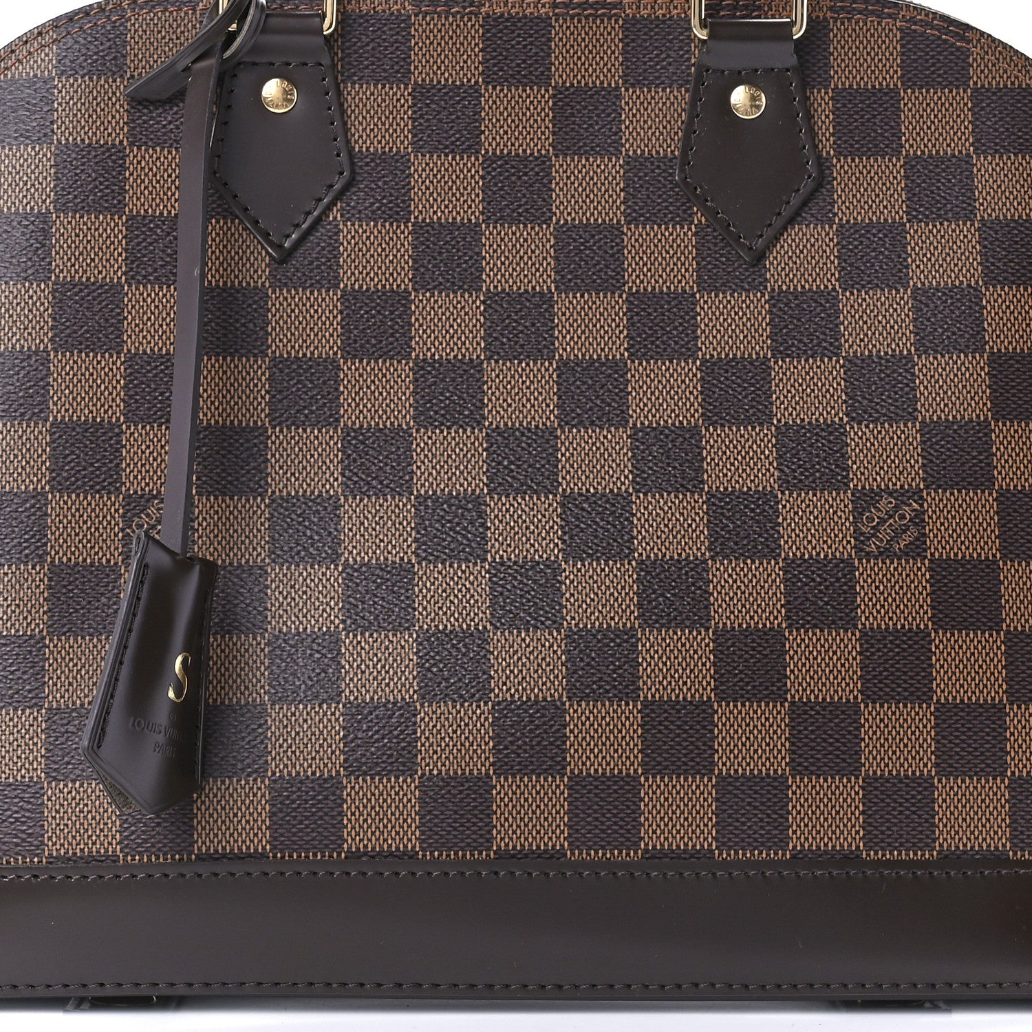 Louis Vuitton Damier Ebene Alma PM 9 of 10