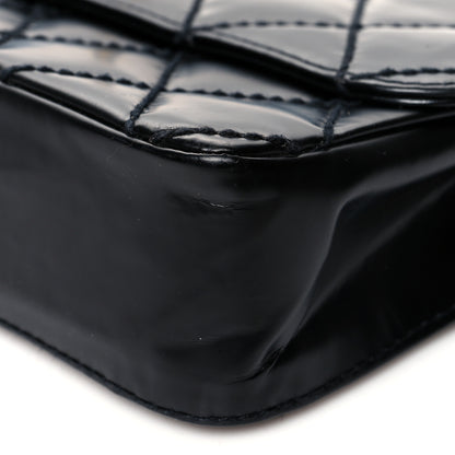 Chanel Glazed Calfskin Stitched Small Flap Black 8 of 9