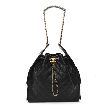Chanel Caviar Quilted Medium Chanel 25 Handbag Black 1 of 14