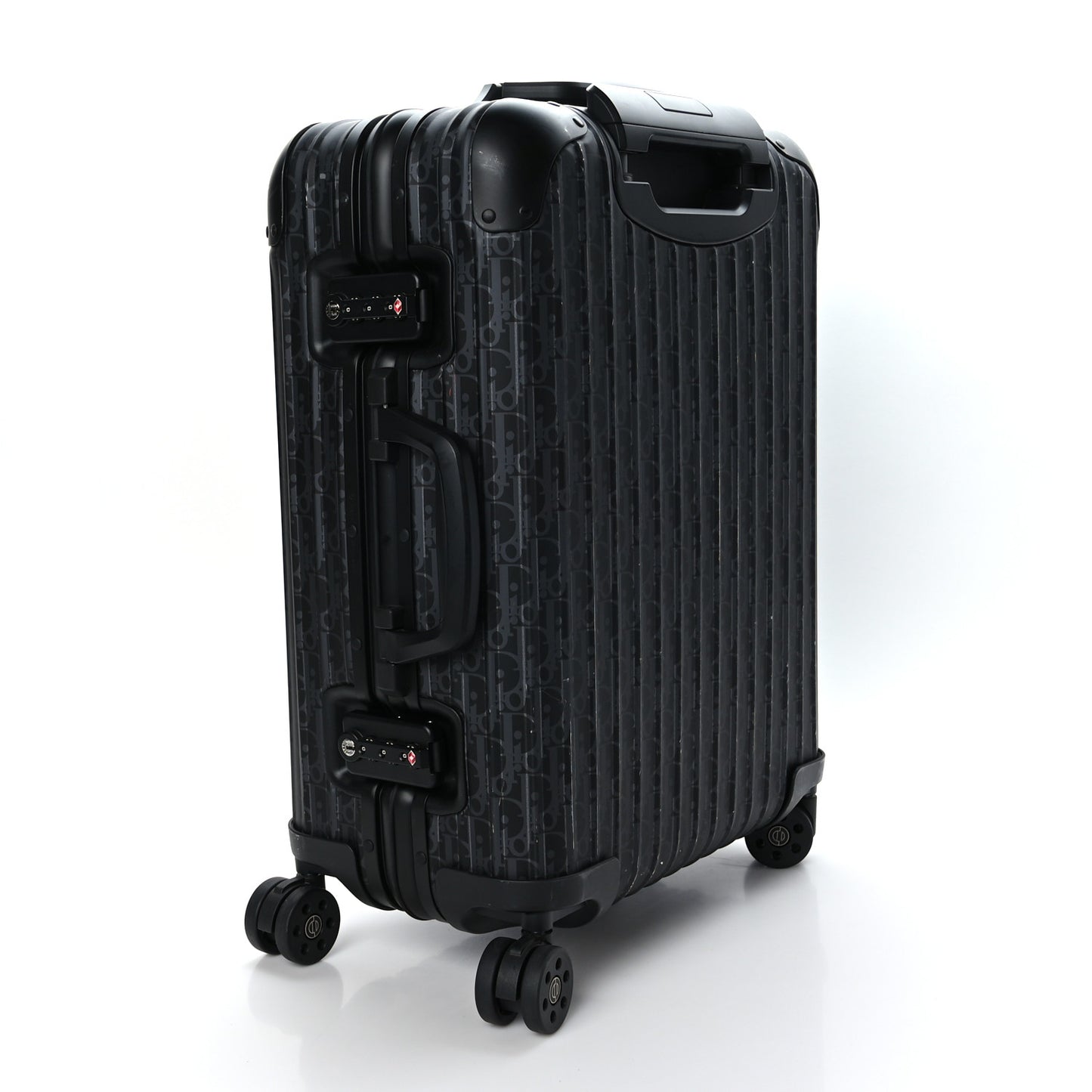 X RIMOWA Aluminum Gradient Cabin Luggage Black