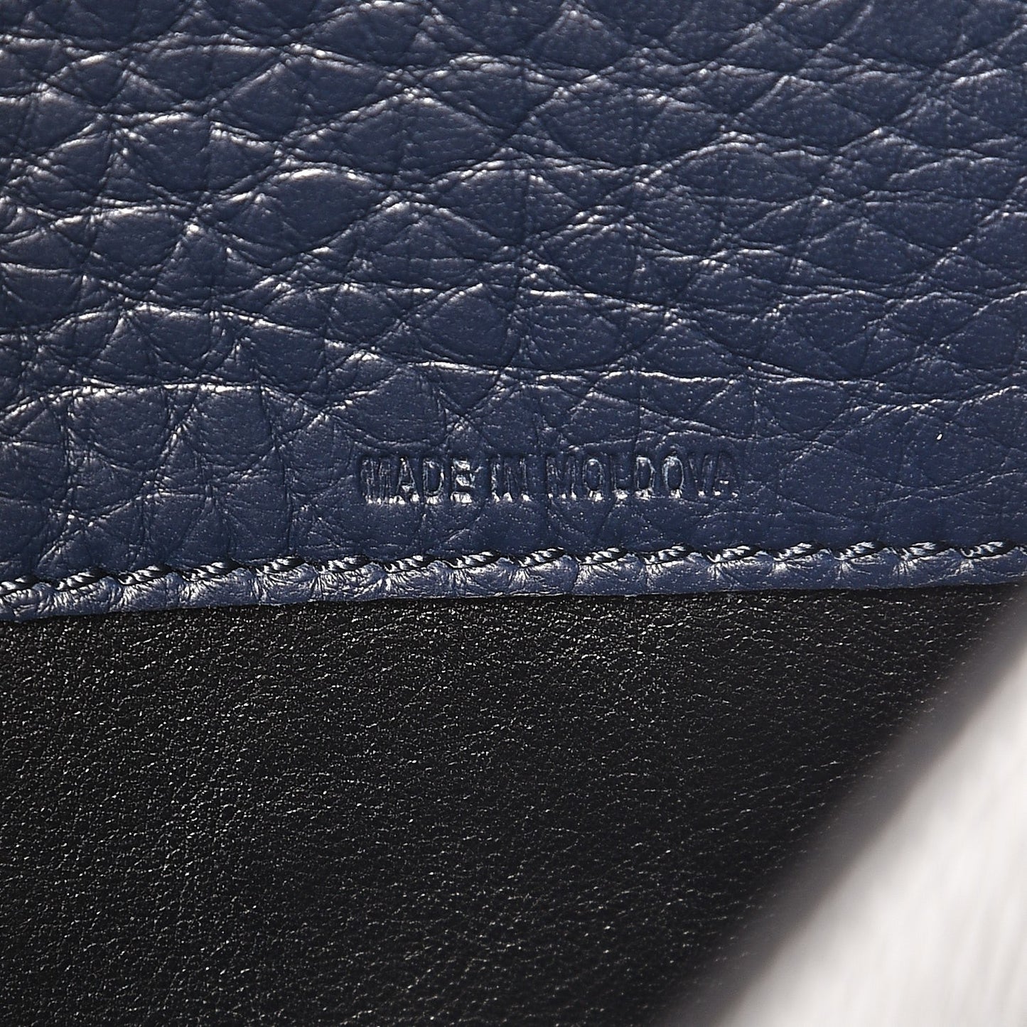 Grain Calfskin Northchurch iPad Air Case Blue