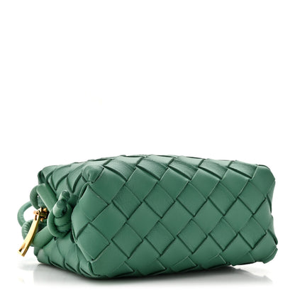 Bottega Veneta Nappa Intrecciato Candy Loop Camera Bag Mermaid 4 of 9