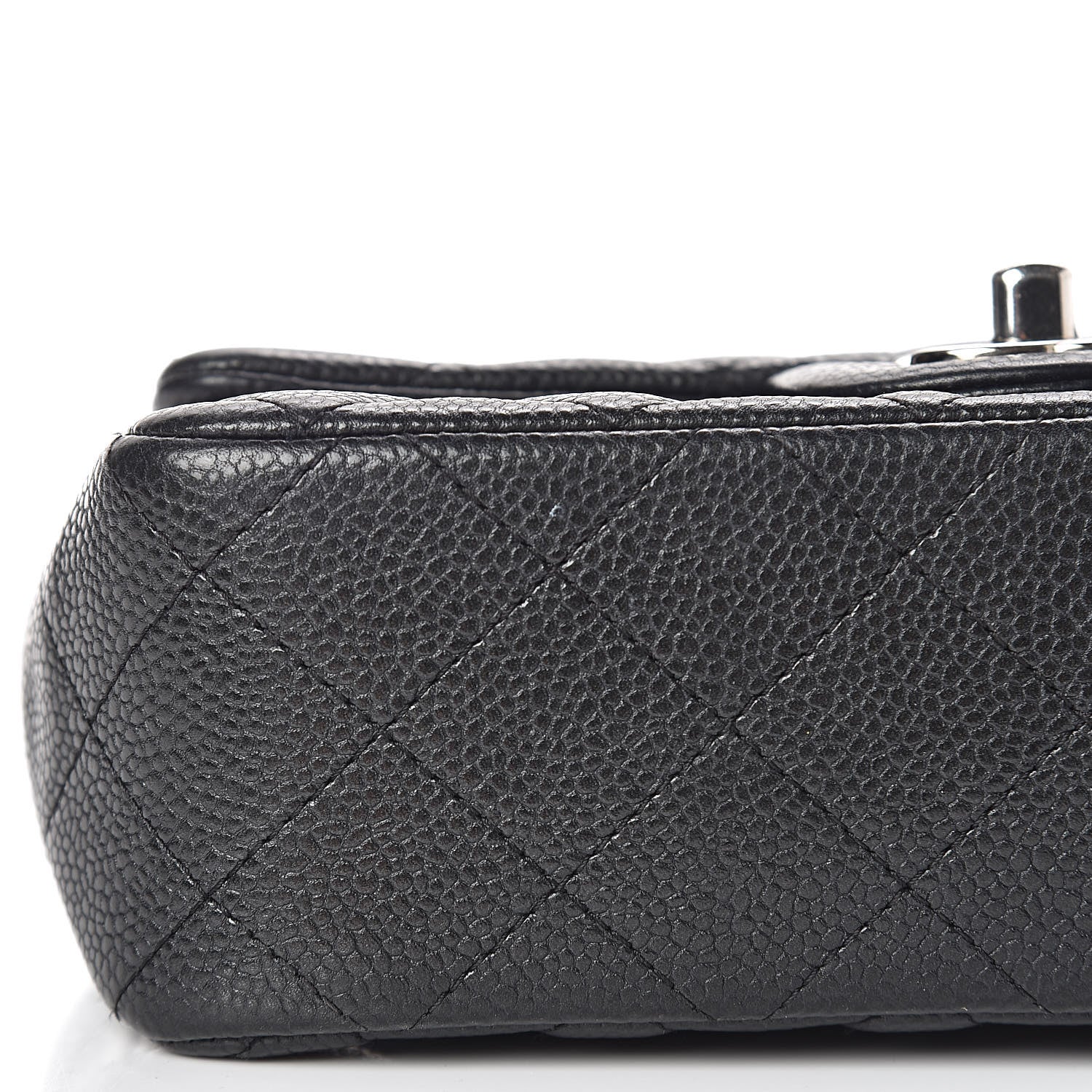 Chanel Caviar Quilted Mini Rectangular Flap Black 11 of 14