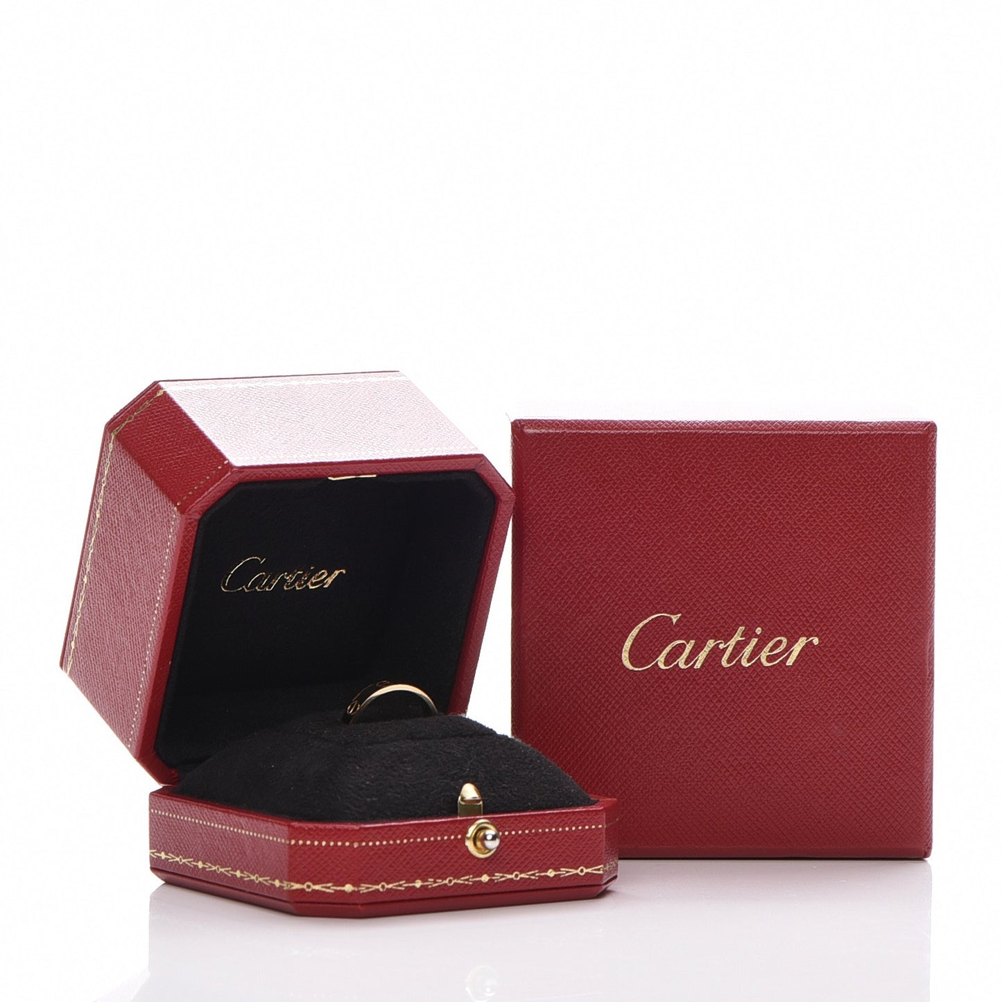 18K Yellow Gold 4mm LOVE Wedding Band Ring 52 6