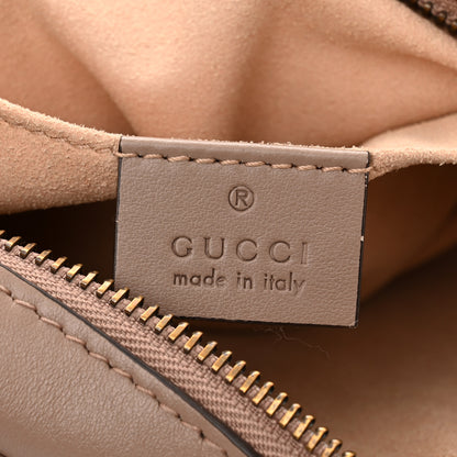 Gucci Calfskin Matelasse Mini GG Marmont Chain Shoulder Bag Porcelain Rose 6 of 10