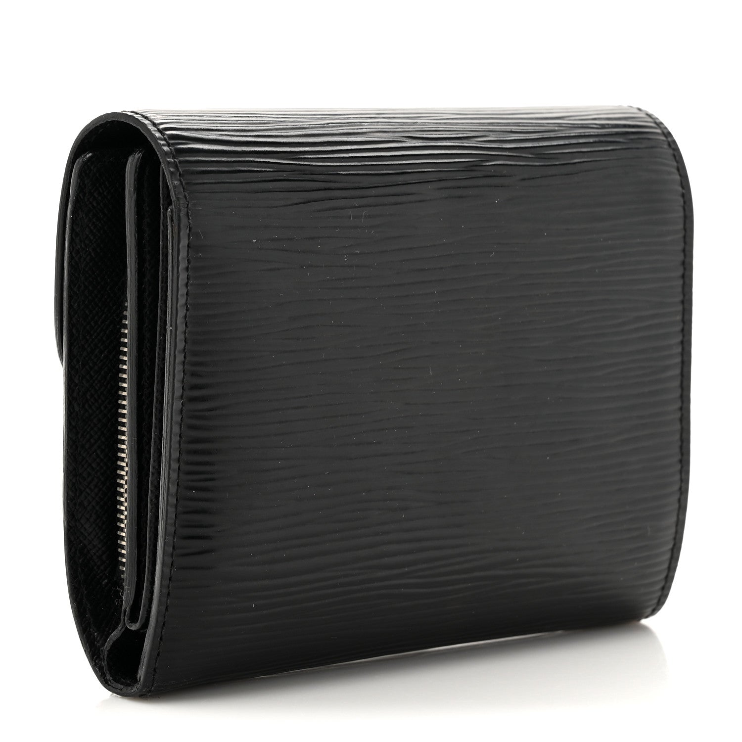 Louis Vuitton Epi Joey Wallet Black 3 of 9