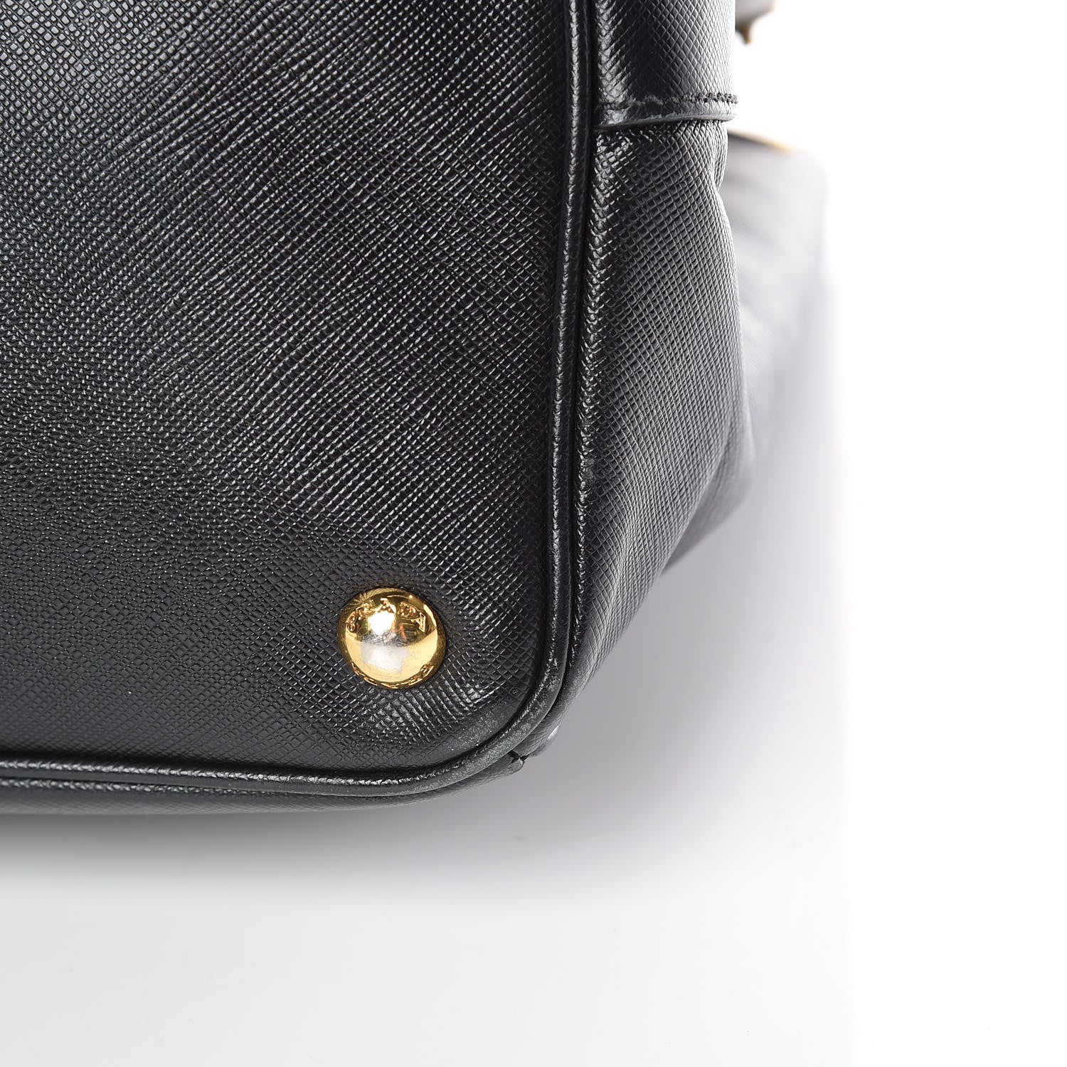 Prada Saffiano Lux Large Tote Black 15 of 19
