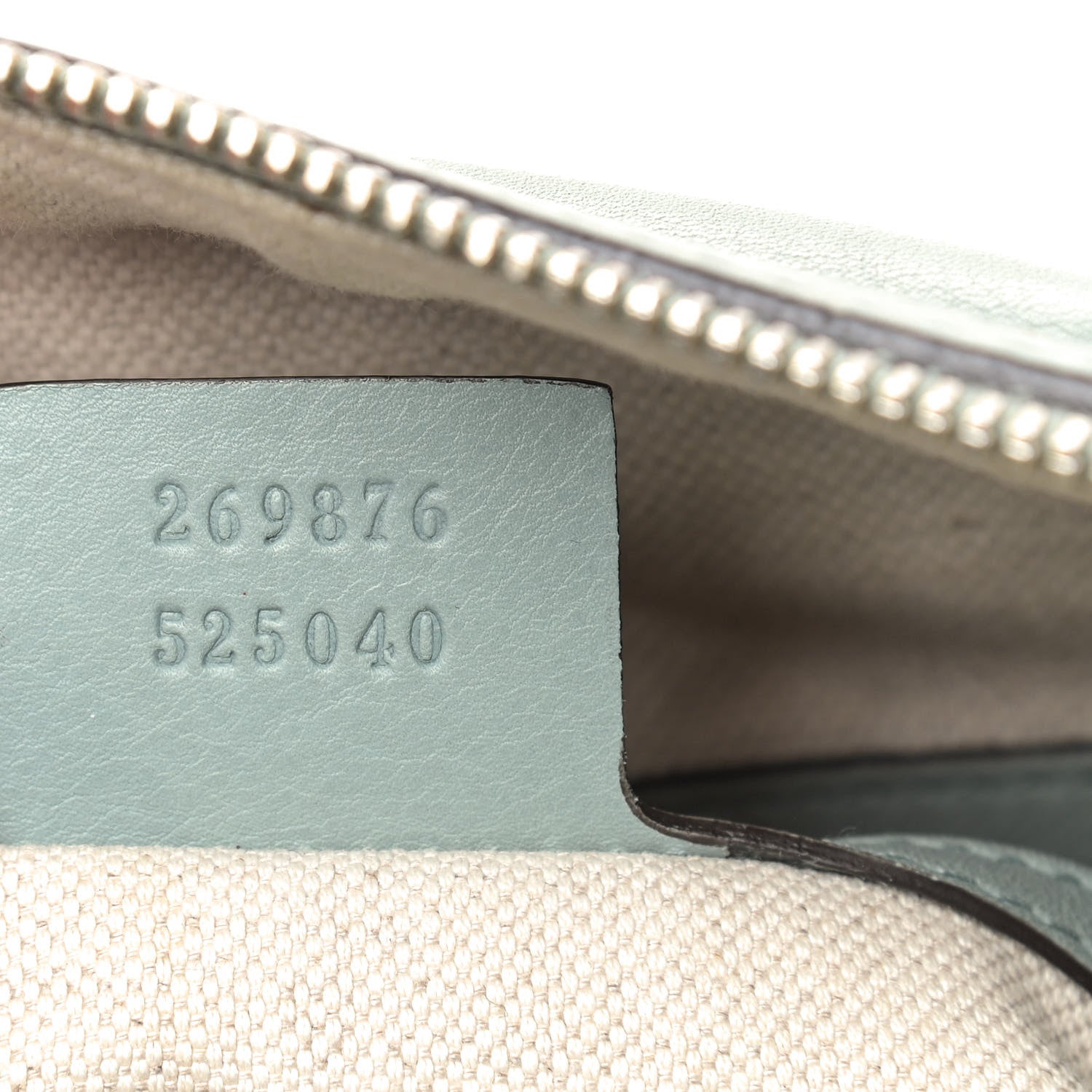 Gucci Calfskin Microguccissima Trim Small Boston Light Blue 7 of 14