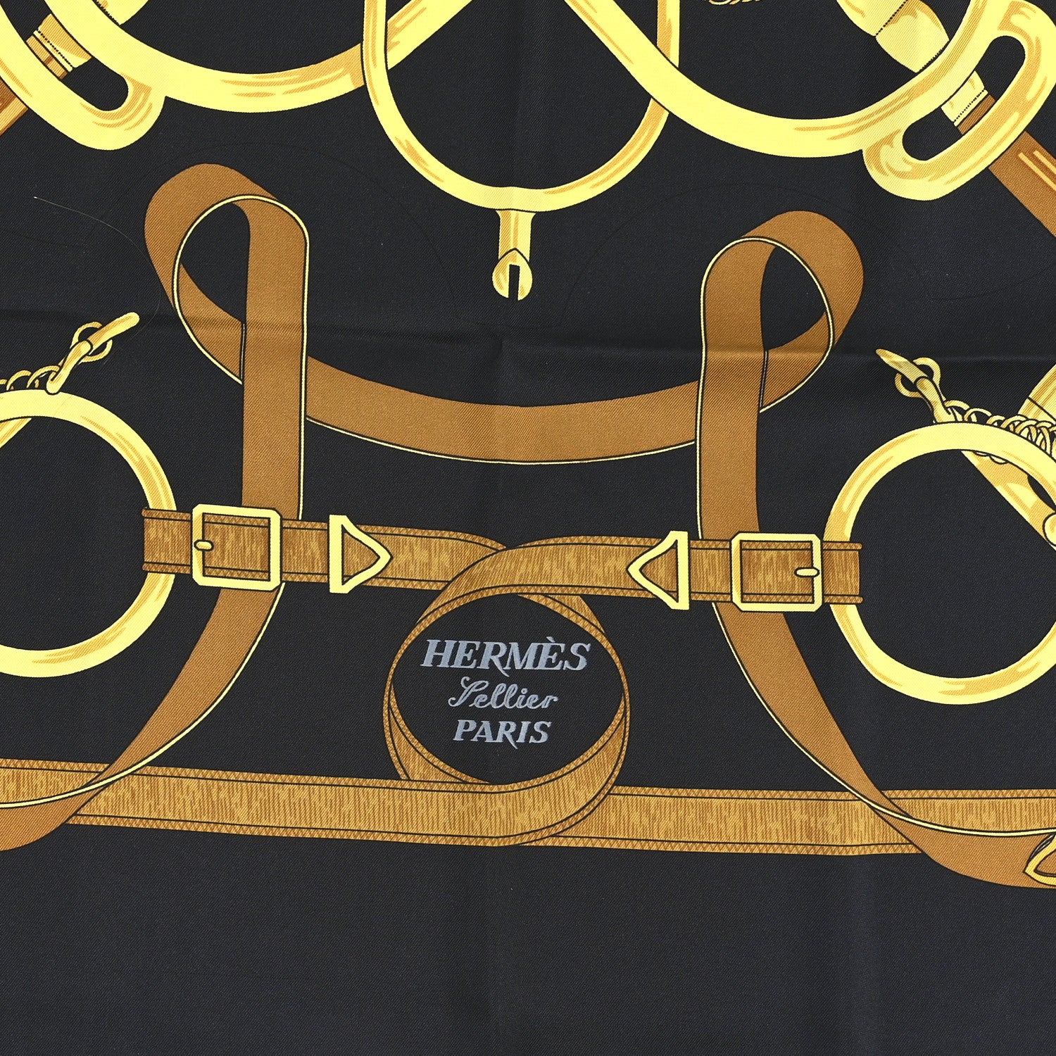 Hermes Silk Eperon D'Or Scarf 90 3 of 6