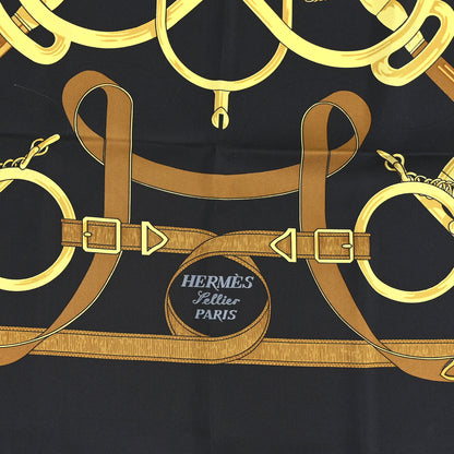 Hermes Silk Eperon D'Or Scarf 90 3 of 6