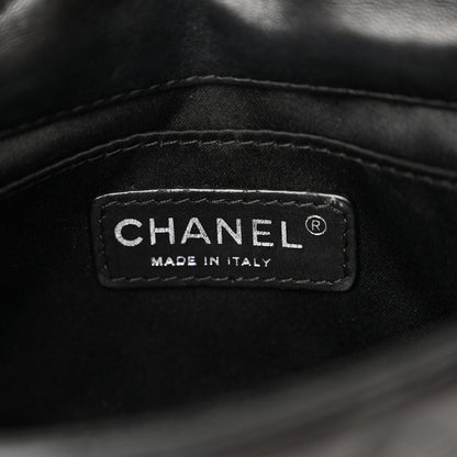 Chanel Lambskin Quilted Beaded Extra Mini Rectangular Flap Black 6 of 12
