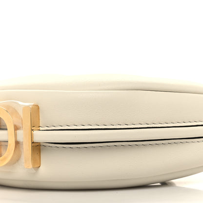 Fendi Vitello Grace Matte Nano Fendigraphy Hobo Charm White Ice 10 of 11