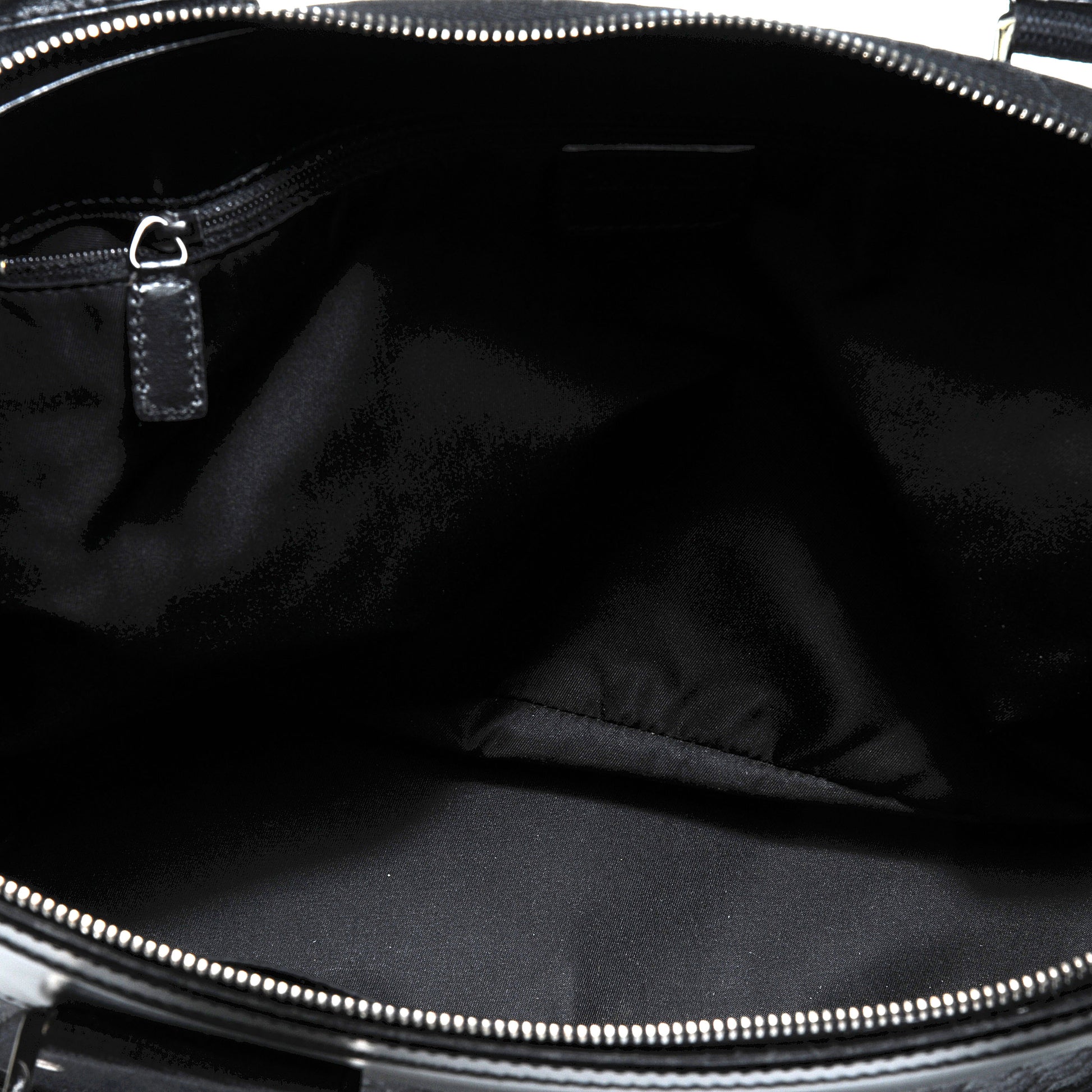 Christian Dior Canvas Diorissimo Tote Black 7 of 8