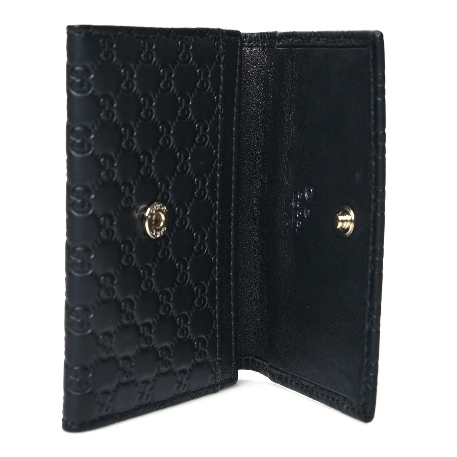 Gucci Microguccissima Card Case Black 5 of 10