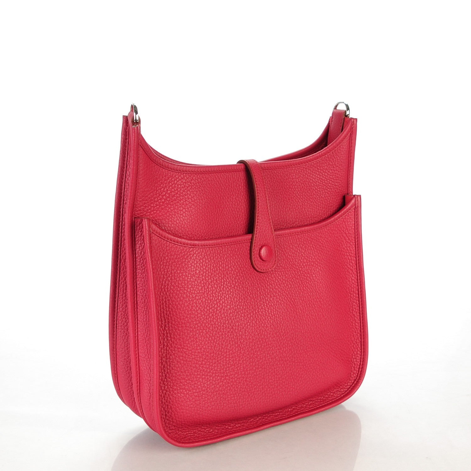 Hermes Taurillon Clemence Evelyne III PM Rubis 3 of 9