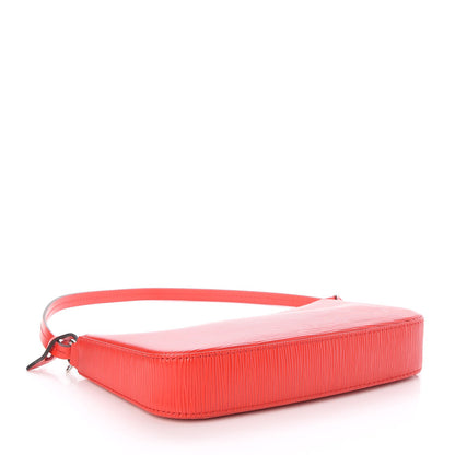 Louis Vuitton Epi Pochette Accessories NM Coquelicot 4 of 7