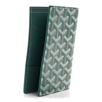 Goyard Goyardine Passport Wallet Green 3 of 11